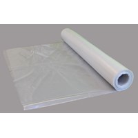Plastikfolie PE transparent 0,02 mm, 4 x 100 m, Rollenbreite 1 m
